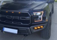 Комплект светодиодных фар Cree в бампер Ford F150 2015-2021 Комплект светодиодных фар Cree в бампер Ford F150 2015-2021