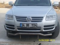 Защита передняя волна на Volkswagen Touareg 2004-2010