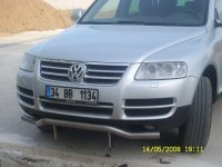 Защита передняя волна на Volkswagen Touareg 2004-2010