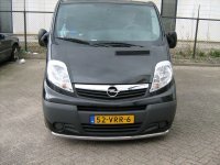 Защита передняя одинарная для Opel Vivaro Защита передняя одинарная для Opel Vivaro