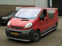 Защита передняя одинарная для Opel Vivaro Защита передняя одинарная для Opel Vivaro