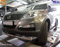 Защита передняя одинарная для SsangYong Rexton 2006-2016