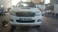 Защита передняя одинарная Toyota Hilux 2005-2015 Tamsan Защита передняя одинарная Toyota Hilux 2005-2015 Tamsan