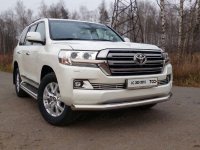 Защита передняя одинарная для Toyota Land Cruiser 200
