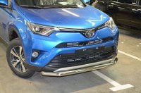 Защита передняя одинарная для Toyota RAV 4 2013-2018