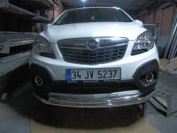 Защита передняя двойная для Opel Mokka