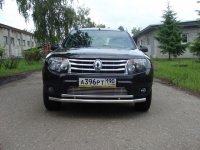 Защита передняя двойная для Renault Duster 2018+