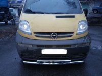 Защита передняя двойная для Renault Traffic