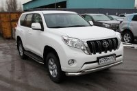 Защита передняя двойная для Toyota Land Cruiser 150 Prado