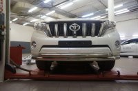 Защита передняя двойная для Toyota Land Cruiser 150 Prado