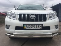 Защита передняя двойная для Toyota Land Cruiser 150 Prado