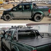 Крышка кузова из трех секций AR Design Nissan Navara Крышка кузова из трех секций AR Design Nissan Navara