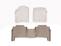 Ковры резиновые WeatherTech Toyota LC300 2021+ задние бежевые