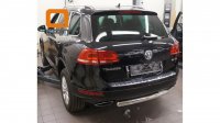 Защита задняя Volkswagen Touareg 2010-2018