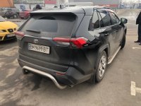 Защита задняя U-образная для Toyota RAV 4 2019+