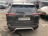 Защита задняя U-образная для Toyota RAV 4 2019+