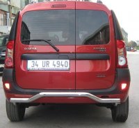 Защита задняя волна для Renault Logan MCV