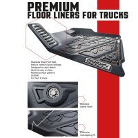 Коврики передние усиленные для Toyota Tacoma 2017+ Коврики передние усиленные для Toyota Tacoma 2017+