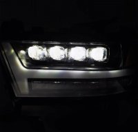 Комплект LED фар для Dodge RAM 2019+ Nova Alpharex Black Комплект LED фар для Dodge RAM 2019+ Nova Alpharex Black
