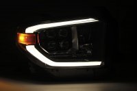 Комплект LED фар для Toyota Tundra 2014-2021 Nova Alpharex Black