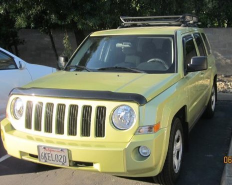 Дефлектор капоту для Jeep Patriot 2007-2017 Mopar