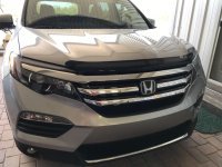 Спойлер капота Bugflector II для Honda Pilot 2015+