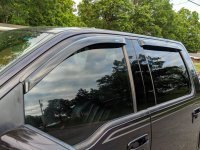 Дефлекторы окон ветровики для Ford F-150 2004-2008 Дефлекторы окон ветровики для Ford F-150 2004-2008