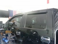 Дефлекторы окон ветровики для Ford F-150 2009-2014