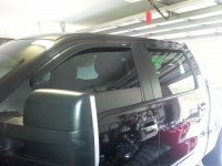 Дефлекторы окон ветровики для Ford F-150 2009-2014