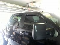 Дефлекторы окон ветровики для Ford F-150 2009-2014