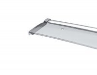 Дефлекторы окон ветровики для Mercedes GLE 2019+ с хром молдингом