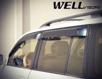 Дефлекторы окон ветровики для Toyota Land Cruiser 100 1998-2007