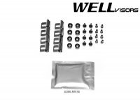 Дефлекторы окон ветровики для Honda Pilot 2008-2014 Wellvisors