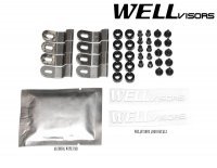 Дефлекторы окон ветровики для Audi Q5 2009-2017