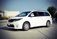 Дефлекторы окон ветровики для Toyota Sienna 2010-2020