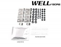 Дефлекторы окон ветровики для Toyota RAV4 2013-2018 Wellvisors