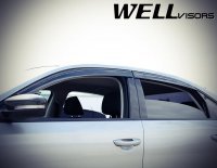 Дефлекторы окон ветровики для VW Passat 2012-2019 Sedan