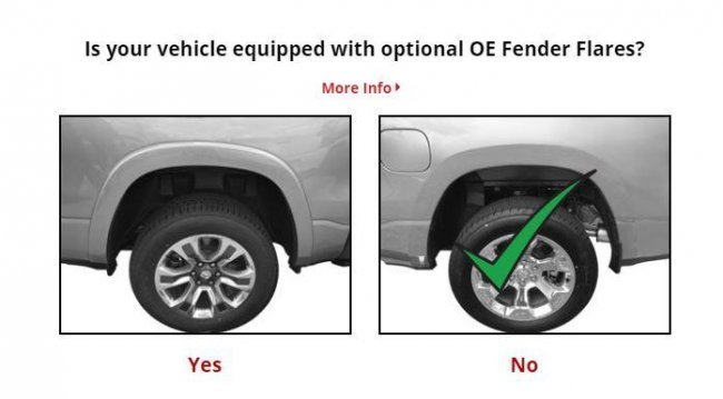 Бризковики WeatherTech Dodge Ram Classic 2009+