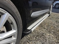 Подножки алюминиевые Ercul Maya для Kia Sorento 2002-2009