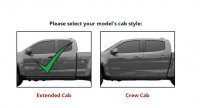 Chevrolet Colorado 2015+ Crew Cab  Extended Cab