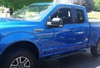 Дефлекторы окон ветровики AVS для Ford F-150 2015-2021