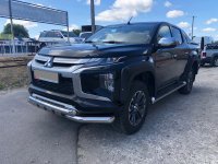 Защита переднего бампера с грилем Mitsubishi L200 2019+ Tamsan