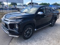 Защита переднего бампера с грилем Mitsubishi L200 2019+ Tamsan