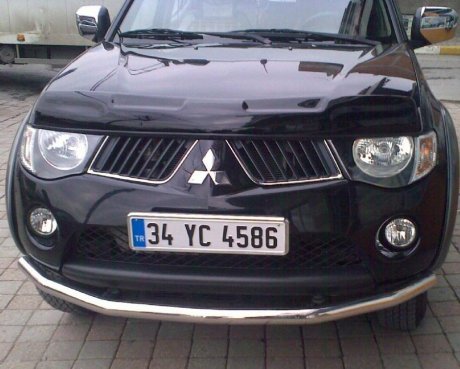 Защита передняя одинарная Mitsubishi L200 2005-2015 Tamsan