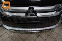 Защита переднего бампера Mitsubishi Outlander 2015+ (двойная) d 60/42