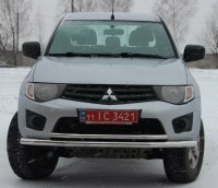 Защита передняя двойная Mitsubishi L200