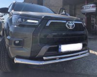 Защита переднего бампера Toyota Hilux 2021+ Tamsan 70/42