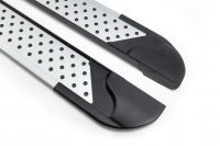 Підніжки алюмінієві Ercul Almond для Renault Sandero Stepway