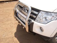 Кенгурятник с надписью высокий Can otomotiv для Mitsubishi Pajero Wagon Кенгурятник с надписью высокий Can otomotiv для Mitsubishi Pajero Wagon