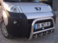 Дуга передняя низкая с защитой поддона для Peugeot Bipper Дуга передняя низкая с защитой поддона для Peugeot Bipper